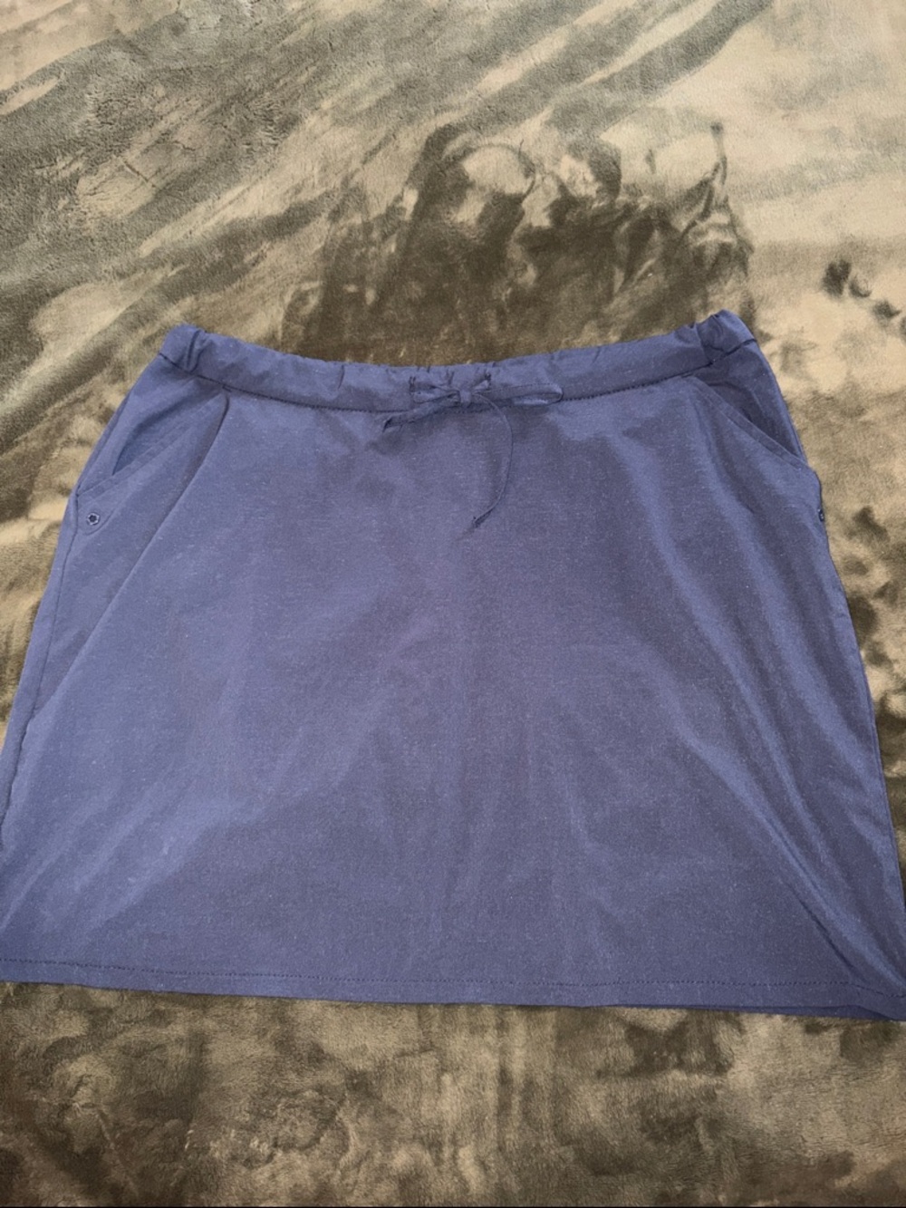 Lee Women's Navy Pull-On Skort with Pockets